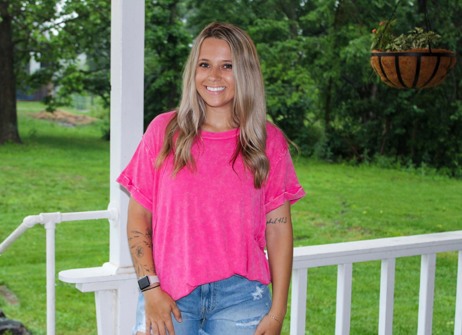 Back to Basics Short Sleeve Top - Pink