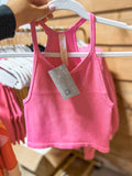 Loving the Sun Pink Halter Top