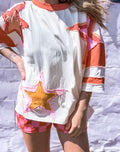 Dream Big Star Patchwork Top