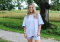 Homebody Era Top and Biker Short Set - Gray
