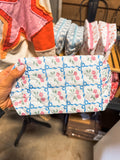 Rose Floral Cosmetic Bag