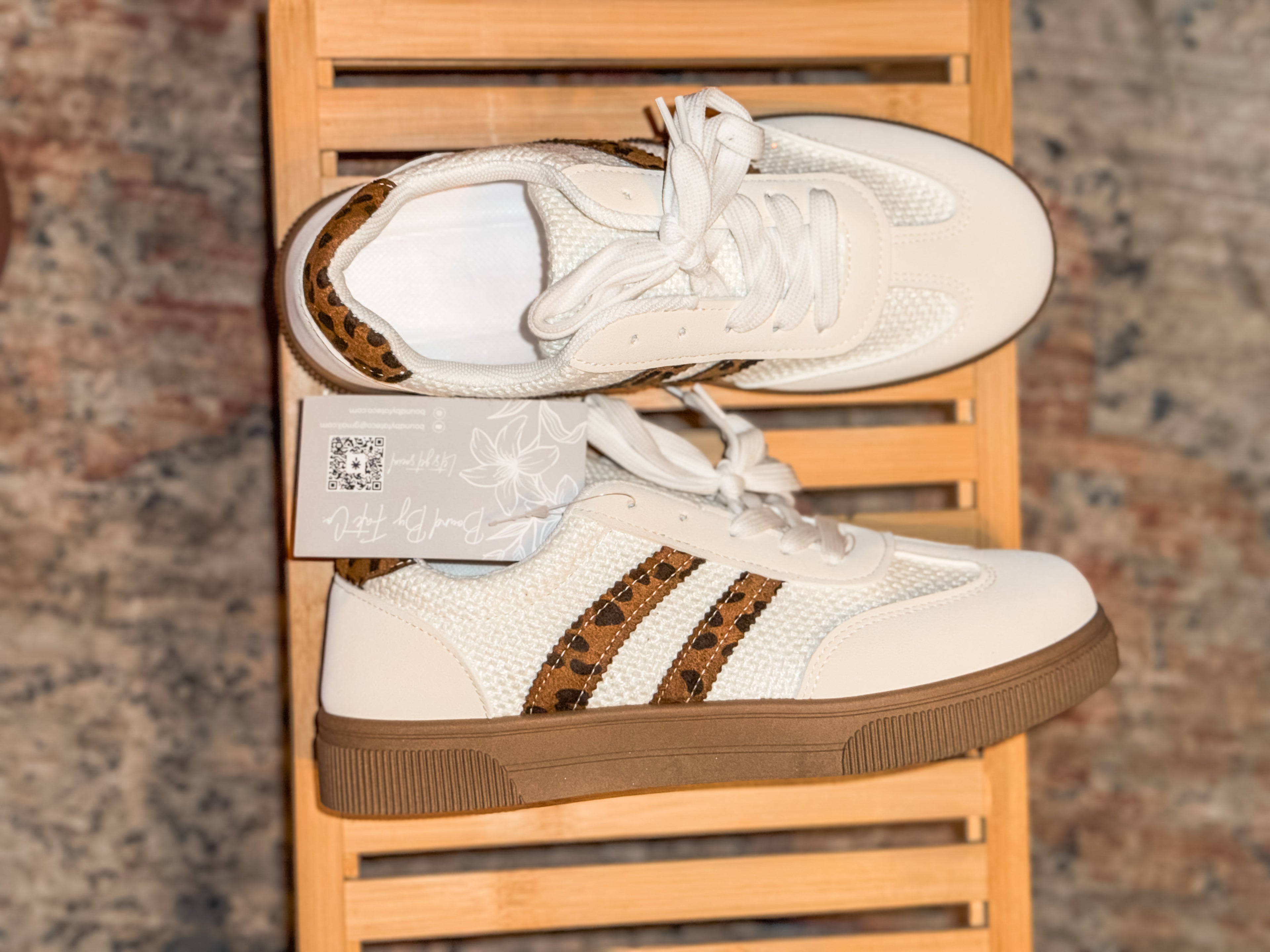 Leopard Patchwork Sneakers