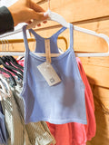 Loving the Sun Blue Halter Top