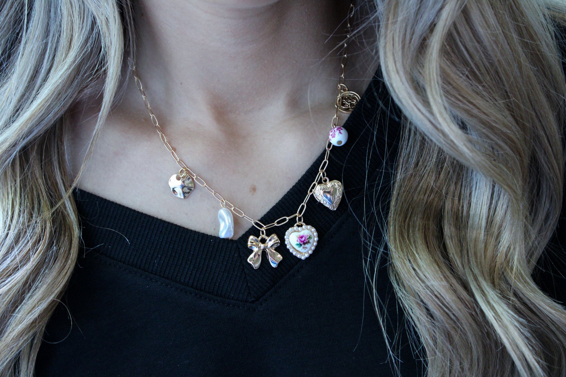 Love Story Charm Necklace