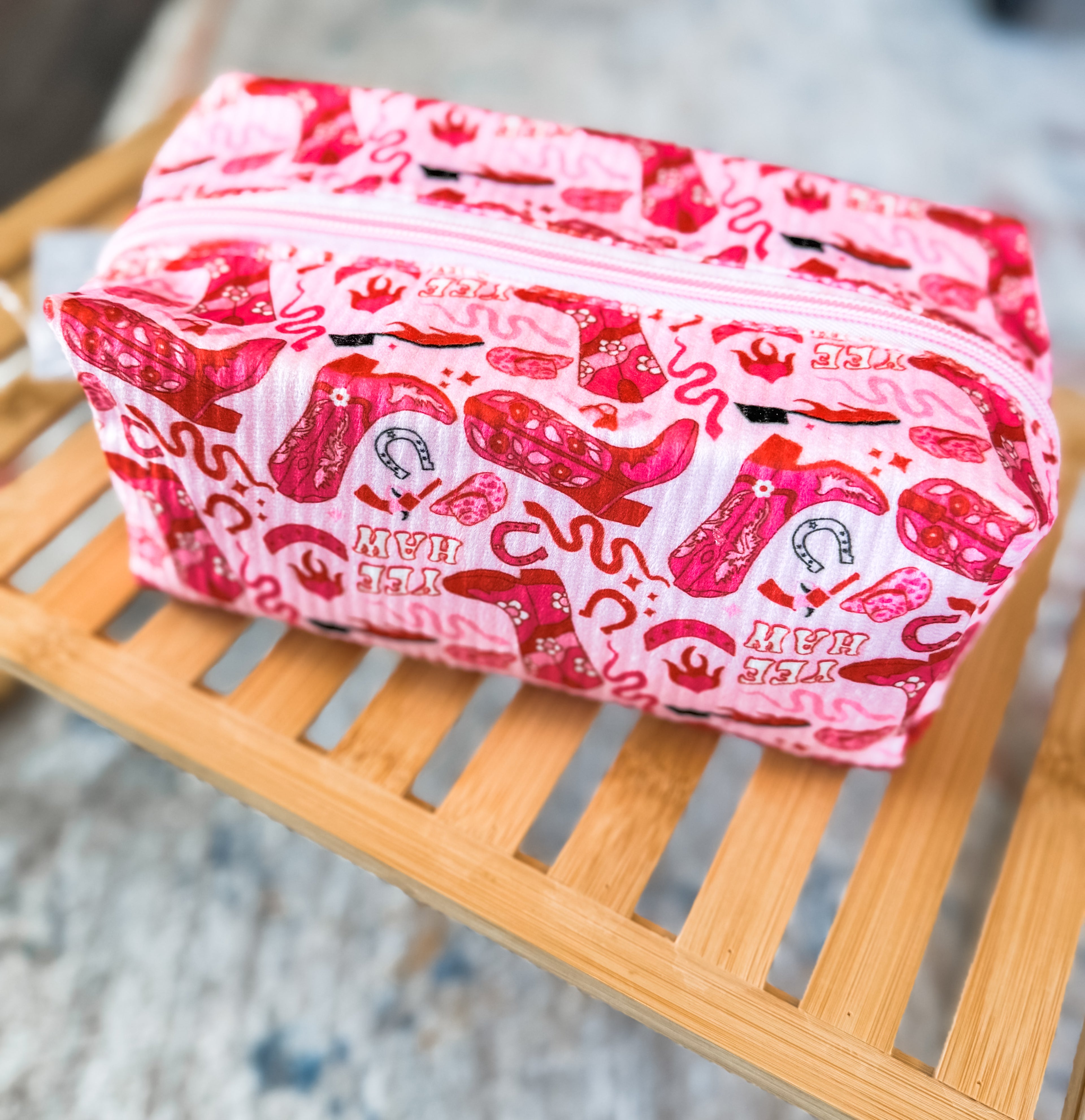 Western Cosmetic Bag