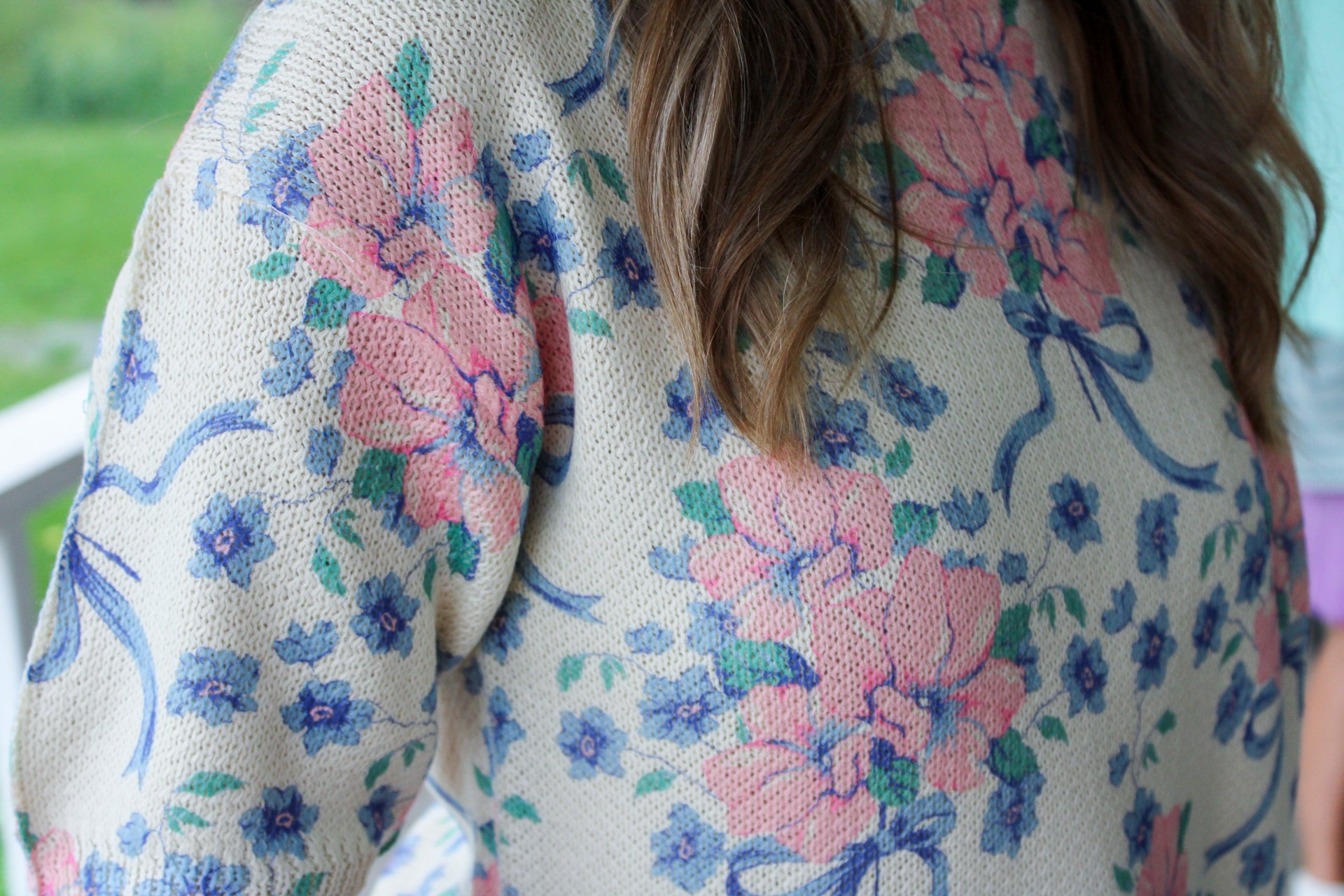 Lost in Wildflowers Floral Pullover Sweater
