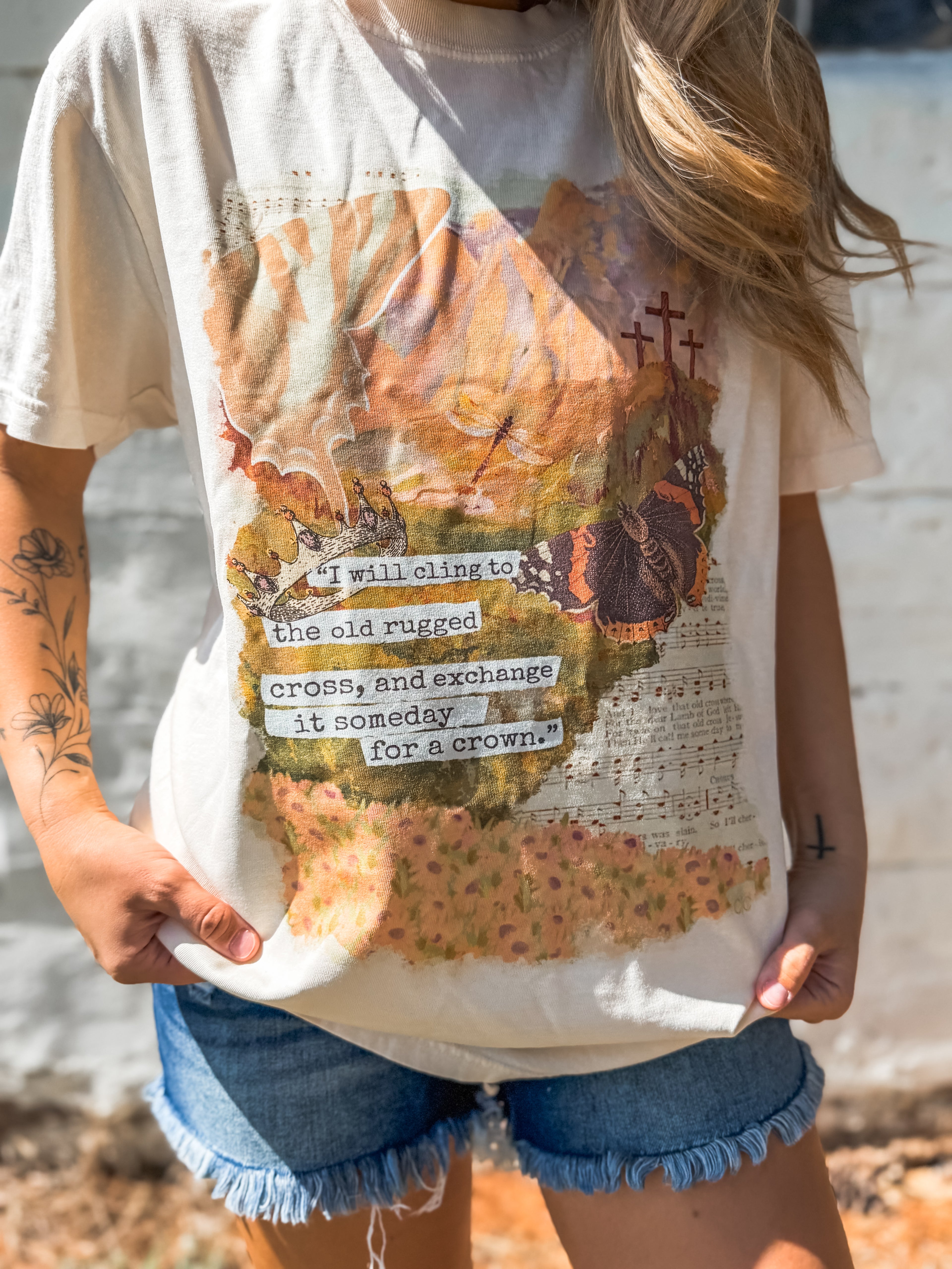 The Old Rugged Cross Graphic Tee