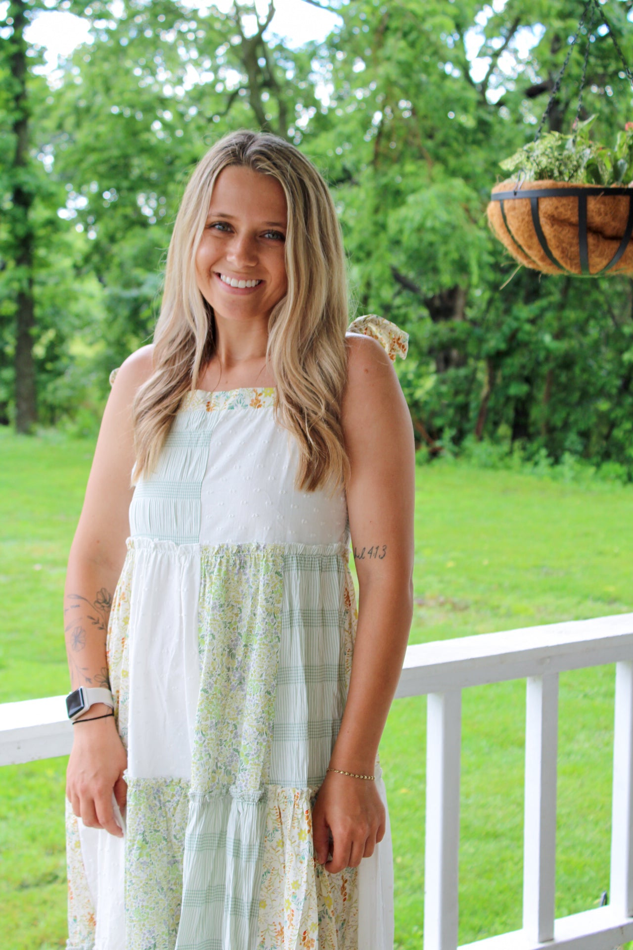 Meadow Patchwork Maxi Dress