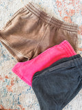 It’s The Vibe Shorts - Ash Mocha