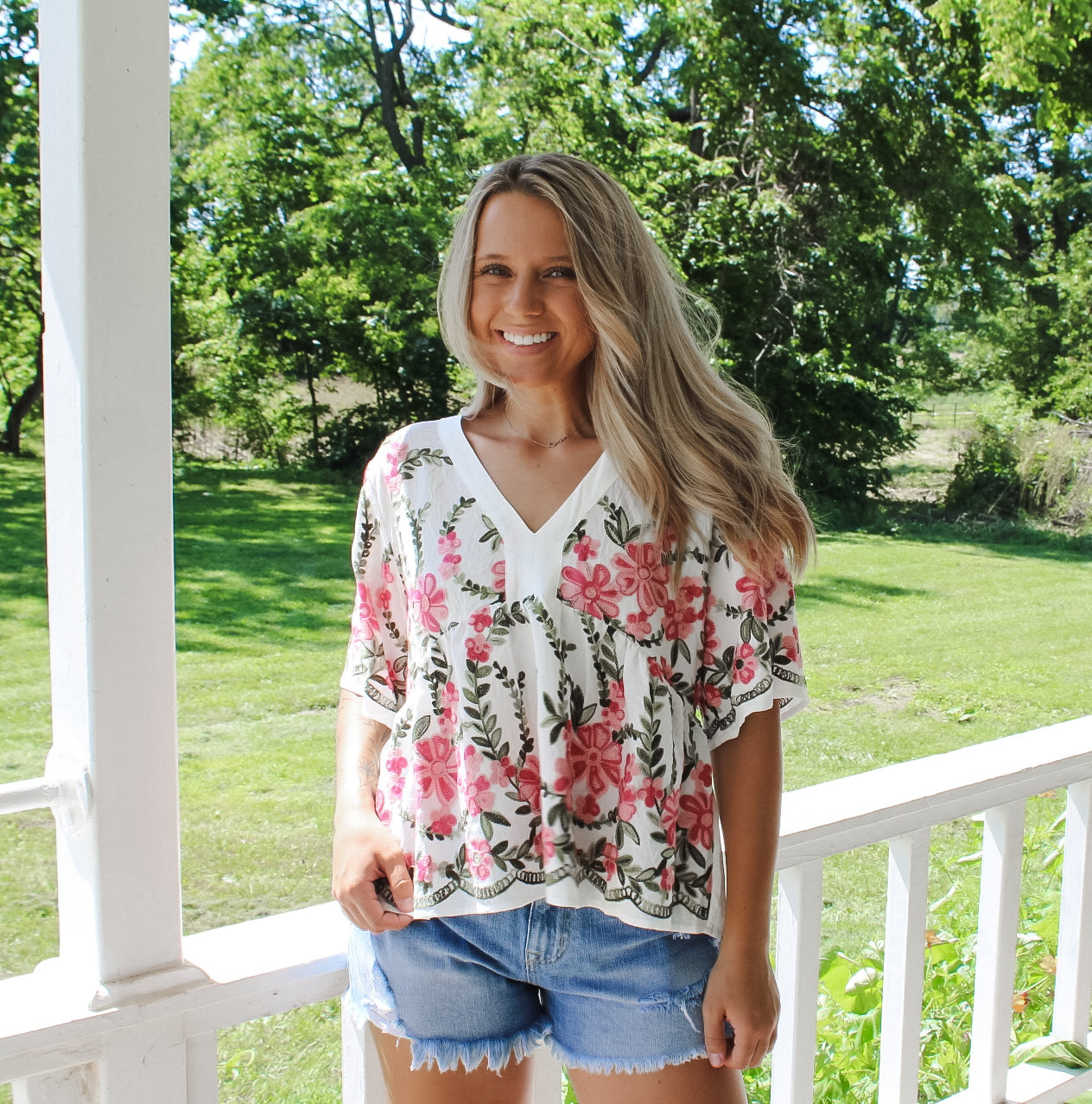 Forever in Bloom Top