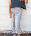 Take Your Pick Ruffle Waist Joggers