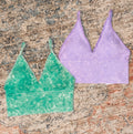 Green Padded Bra Top
