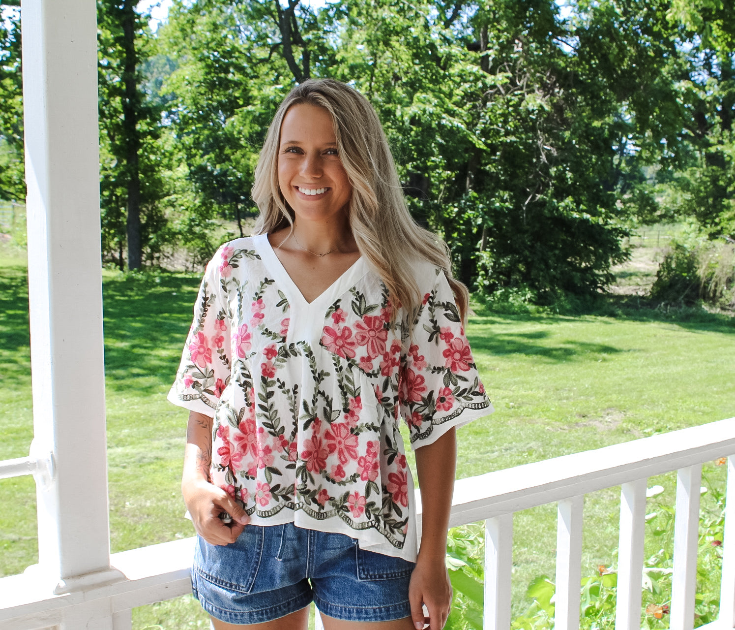 Forever in Bloom Top