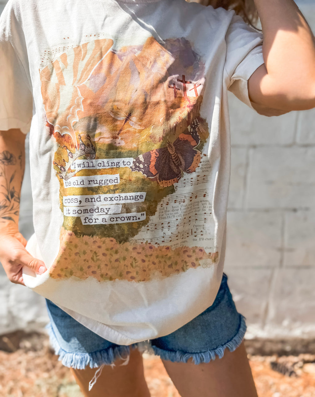 The Old Rugged Cross Graphic Tee