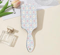 Blue Floral Bow Brush